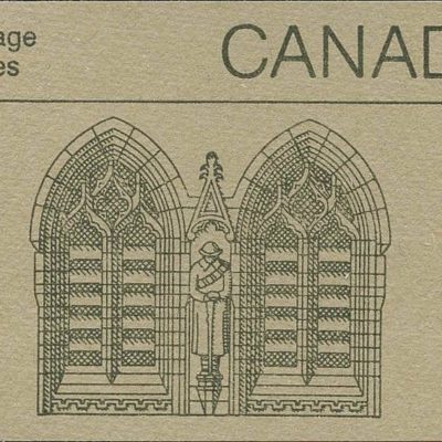 Canada Stamp Booklet - #BK92a (1987) 2 x 1¢ + 2 x 6¢ + 36¢