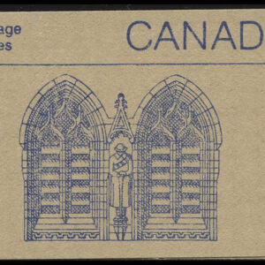 Canada Stamp Booklet - #BK96 (1988) 1¢ + 2 x 6¢ + 37¢