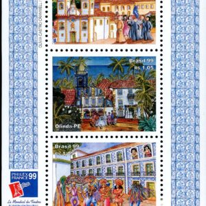 Brazil Stamp S#2714 (1999) - Historical and Cultural Heritage