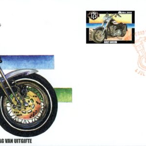 Aruba FDC S#327-329 Harley Davidson Motorcycles (2008)