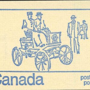 Canada Stamp Booklet - #BK71 PVA (1972) 4 x 1¢ + 6¢ + 5 x 8¢