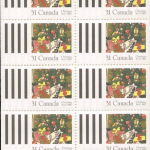Canada Stamp Booklet - #BK95 (1987) 10 x 31¢
