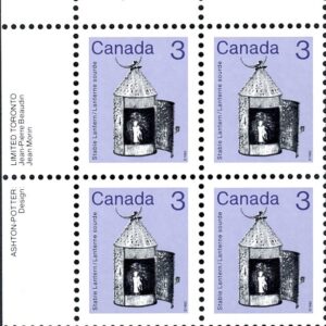 Canada Stamp #919 - Lantern (1982) 3¢