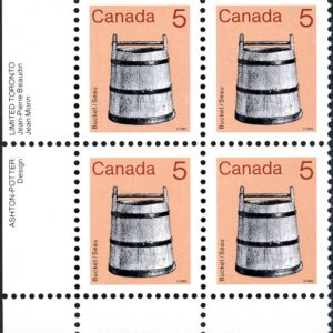 Canada Stamp PB#920 - Bucket (1982) 5¢
