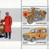 Denmark Sc#1233a - 2002 - Old post Vehicles - Booklet with 2 panes - Image 2
