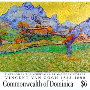 Dominica Stamp Sc#1346 - 1991 - S/Sheet - Vincent Van Gogh -$6