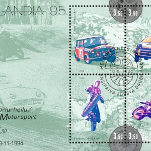 Finland Stamp Sc#961-(1995) - S/Sheet - Team Sports