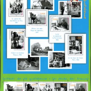 France Stamp Sc#2915 - 2002 - S/Sheet - Photographs of Everyday Life