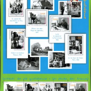 France Stamp Sc#2915 - 2002 - S/Sheet - Photographs of Everyday Life