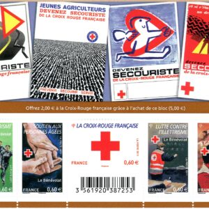 France Stamp Sc#B722 - 2011 - S/Sheet - Red Cross