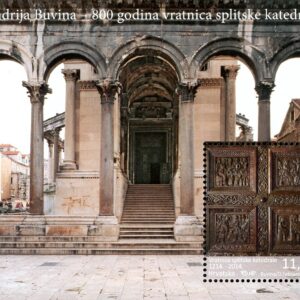 Croatia Stamp Sc#920 - (2014) -S/Sheet - The 800th Anniversary of the Portal of Split Cathedral
