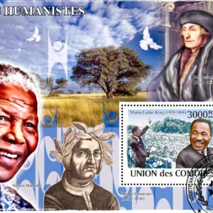 Comoro Islands Stamps Sc#1046 - (2008) - S/Sheet - Martin Luther King - Cancelled