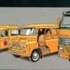 Denmark Sc#1233a - 2002 - Old post Vehicles - Booklet with 2 panes