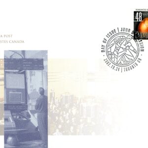 Canada OFDC#1962 - Collage of images related to TSE (2002) 48¢