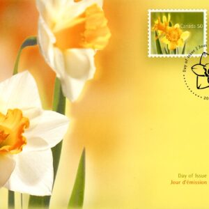 Canada OFDC#2092-3 - Daffodils (2005) 2 x 50¢