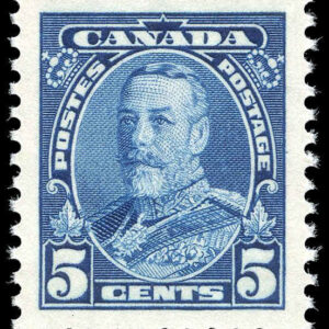 Canada Stamp #221 - King George V (1935) 5¢