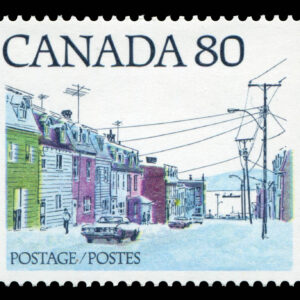 Canada Stamp #725 - Maritime Street Scene (1978) 80¢ Untagged