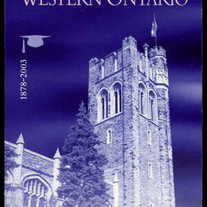 Canada Stamp Booklet - #BK268 University of Western Ontario (2003) 8 x 48¢