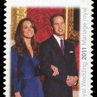 Canada Stamp #2466 - Catherine Middleton and Prince William (2011) P (59¢)