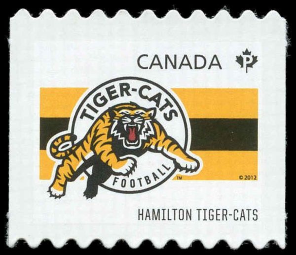 Canada Stamp #2564 - Hamilton Tiger-Cats (2012) P (61¢)