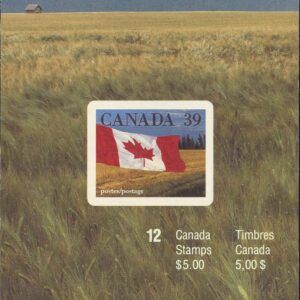 Canada Stamp Booklet - #BK114 (1990) 12 x 39¢