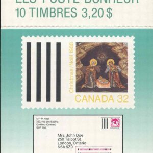 Canada Stamp Booklet - #BK99 (1988) 10 x 32¢