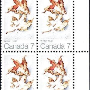 Canada Stamp PB#538 - Winter (1971) 7¢