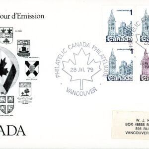 CANADA FDC - 797-800 FROM PHILATELIC CANADA - RARE (1979)