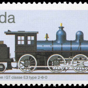 Canada Stamp #1039iii - GT Class E3 2-6-0 type (1984) 37¢