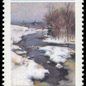Canada Stamp #1256 - Bend in Gosselin River, Arthabaska (1989) 38¢