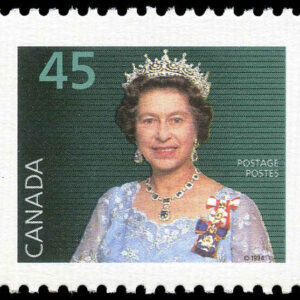Canada Stamp #1360 - Queen Elizabeth II (1995) 45¢