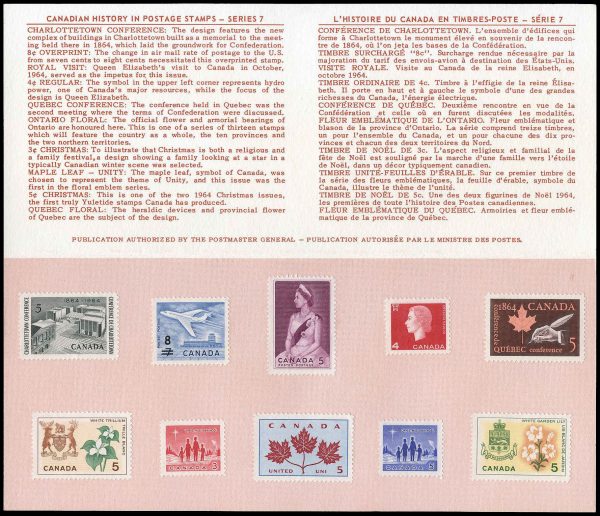 1965 Canada Souvenir Card - #7 - Image 2