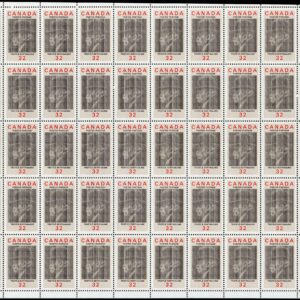 Canada Stamp SHEET#1044 - Trefflé Berthiaume (1984) 32¢