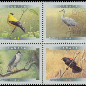 Canada Stamp #1773a - Birds of Canada-4a (1999)