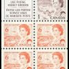 Canada Stamp Booklet - #BK59 (1968) 1¢ + 4 x 6¢ DEX W/COUNT MARKER - Image 2