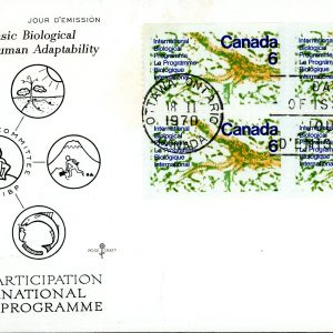 Canada FDC-PB#507 - Interior of a Leaf (1970) 6¢
