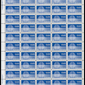 Canada Stamp SHEET#513 - Energy Unification (1970) 10¢ Dull