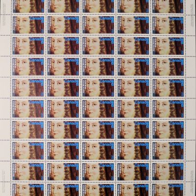 Canada Stamp SHEET#615 - Jeanne Mance (1973) 8¢