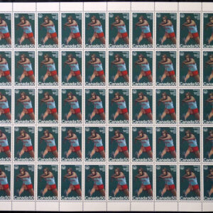 Canada Stamp SHEET#666 - Hurdles (1975) 50¢ HB