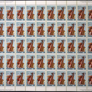 Canada Stamp SHEET#686 - Performing Arts (1976) 50¢