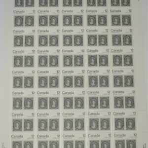 Canada Stamp SHEET#753 - 12d Queen Victoria (1978) 12¢ LF