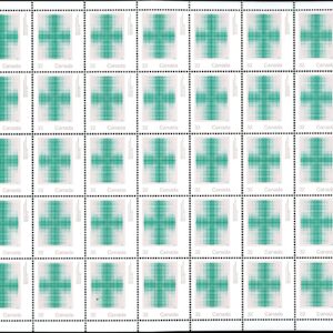Canada Stamp SHEET#994 - Stylized Cross (1983) 32¢