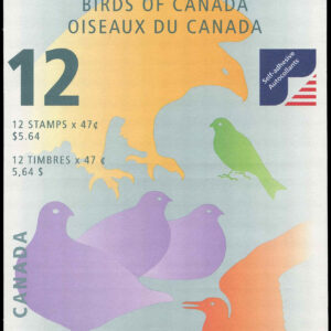 Canada Stamp Booklet - #BK241 (2001) 12 x 47¢