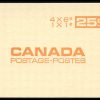 Canada Stamp Booklet - #BK59 (1968) 1¢ + 4 x 6¢ DEX W/COUNT MARKER
