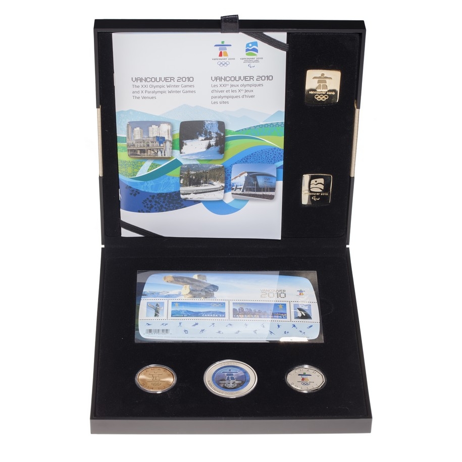 Canada Post - Thematic Collection #164 - Vancouver 2010 Cold Collectors set