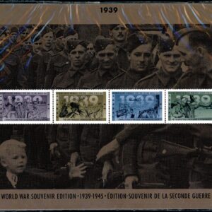 Canada Post - Thematic Collection #43 - Second World War - 1939 (1989)