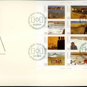 Canada FDC#1027a - Canada Day (1984) 12 x 32¢ Pane of 12