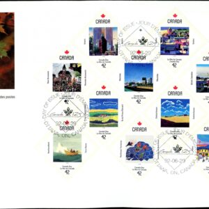 Canada FDC#1431a (v1) - Canada Day (1992) 12 x 42¢