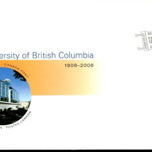 Canada FDC#2264 - University of British Columbia (2008) 52¢