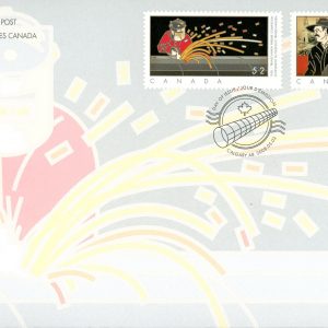Canada FDC #2267-68 - Industries: Oil and Gas (2008) 2 x 52¢ Set of 2 stamps